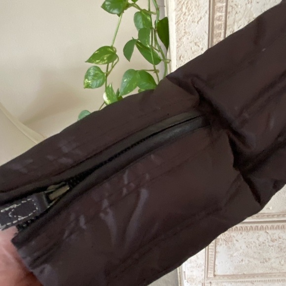 Michael Kors winter jacket brown with leather trim - Picture 7 of 11